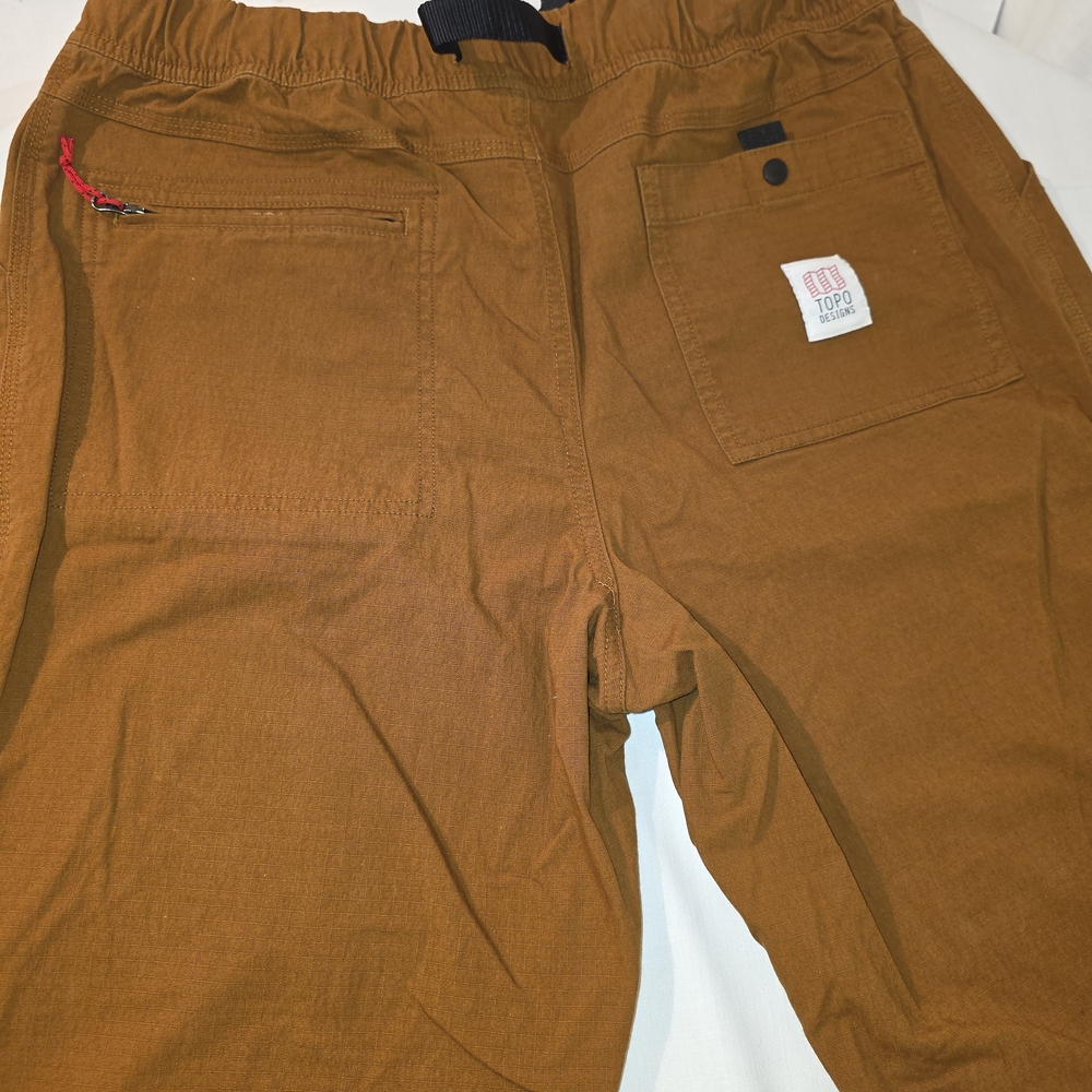 Topo Designs Men's Rust Brown Cargo Pants